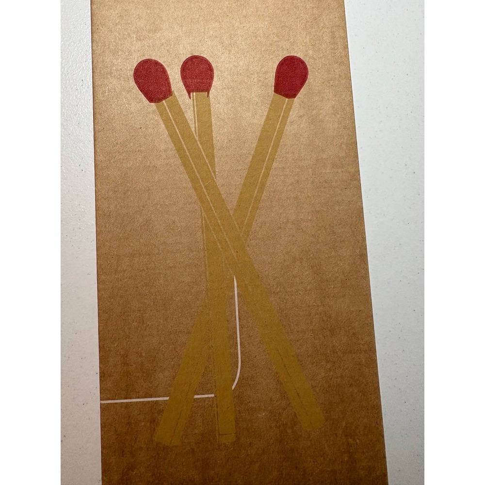 IKEA STRALA Matchstick LED Floor Lamp 26" Lukas Bazle Wooden Viral Light NIB